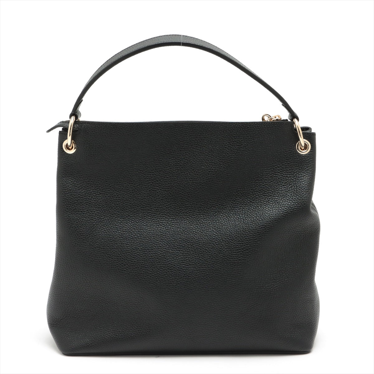 Second hand Gucci Soho Leather 2-Way Black Shoulder Bag - Tabita Bags