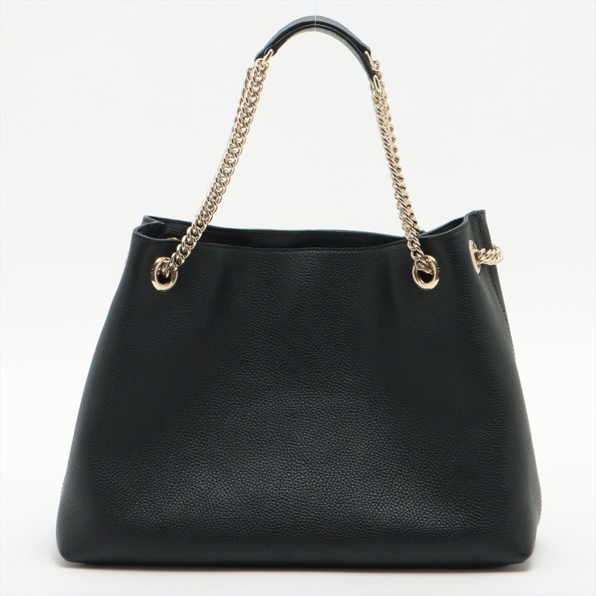 Gucci Soho Leather Chain Black Tote Tabita Bags Tabita Bags