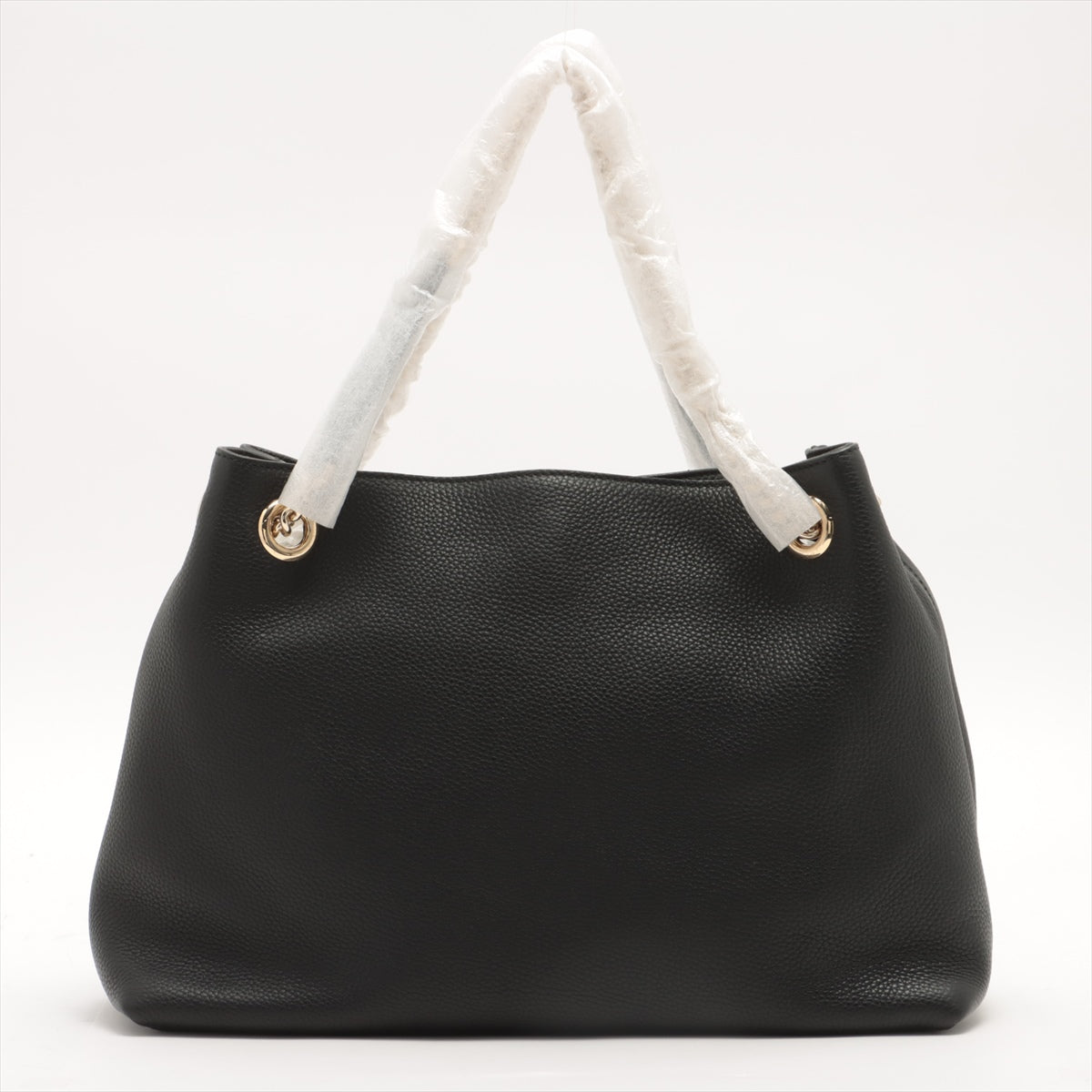 Second hand Gucci Soho Leather Chain tote bag Black - Tabita Bags