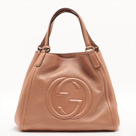 Gucci Soho Interlocking Backpack Black Leather - Tabita Bags