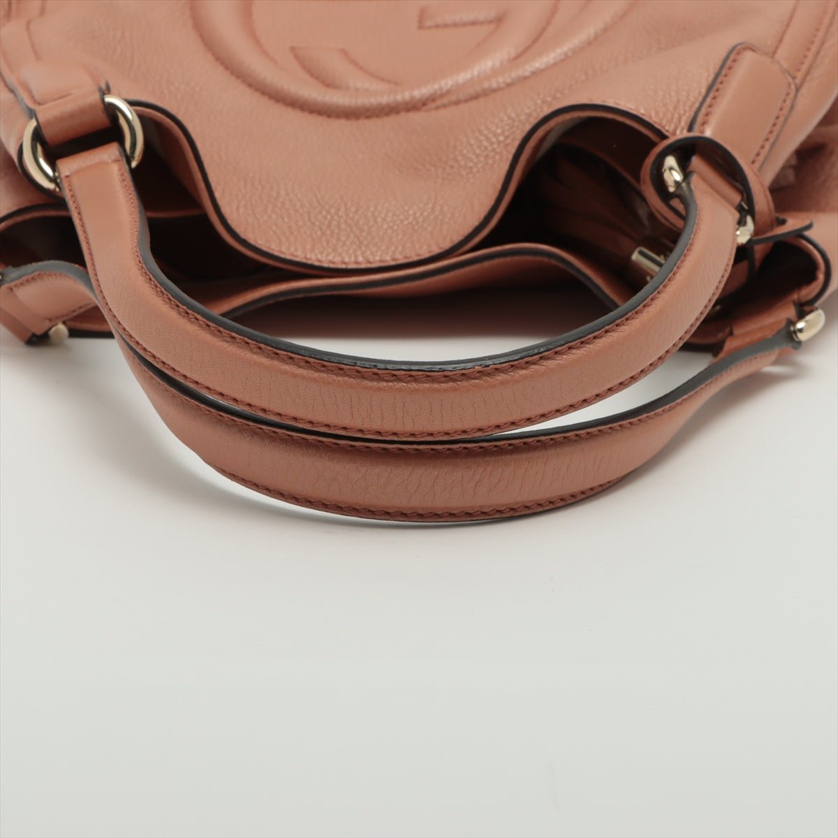 Second hand Gucci Soho Medium Leather Metallic Orange Shoulder Bag - Tabita Bags