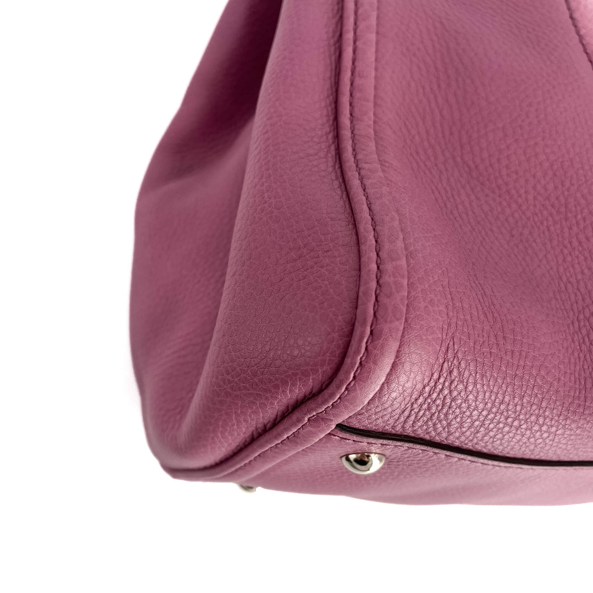 Second hand Gucci Soho Medium Leather Shoulder Bag Pink - Tabita Bags