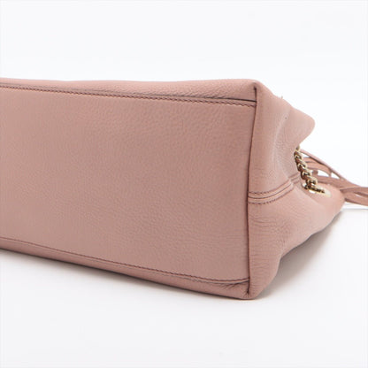 Second hand Gucci Soho Pink Leather Chain Bag - Tabita Bags