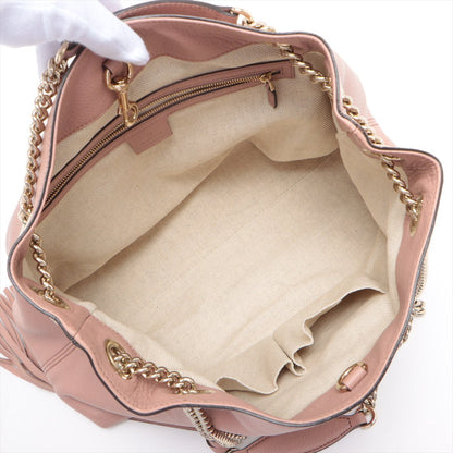 Second hand Gucci Soho Pink Leather Chain Bag - Tabita Bags