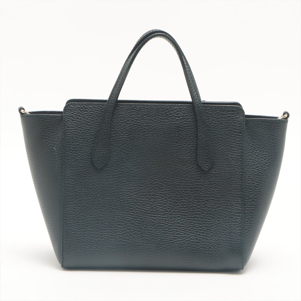 Second hand Gucci Swing Leather 2way Black Bag - Tabita Bags