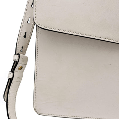 Second hand Gucci Sylvie Maxi Leather White Bag - Tabita Bags