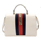 Second hand Gucci Sylvie Maxi Leather White Bag - Tabita Bags