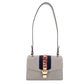 Second hand Gucci Sylvie Small Leather Grey Bag - Tabita Bags