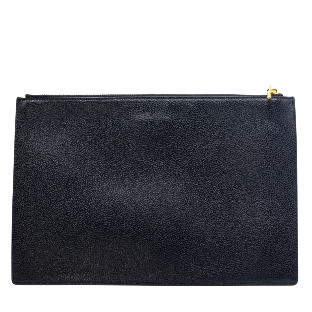 Second hand Gucci Zumi Grany Black Leather Clutch - Tabita Bags