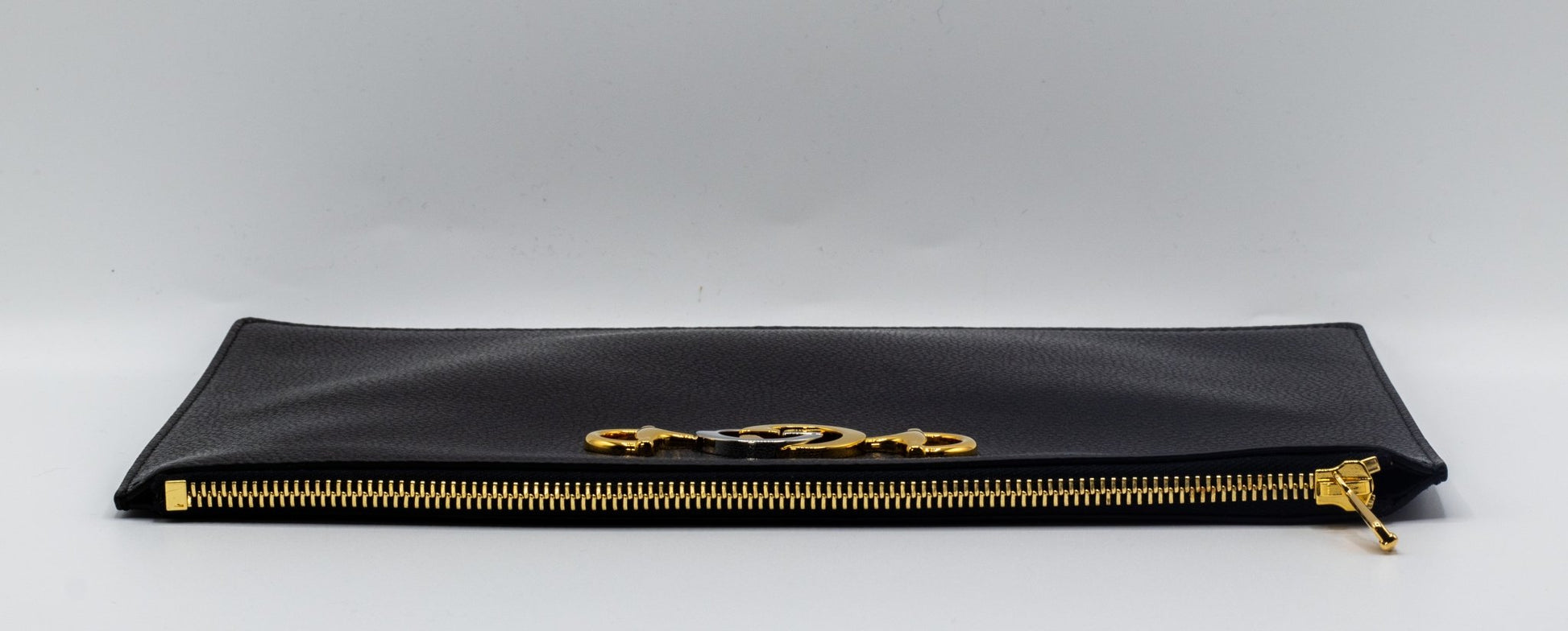 Second hand Gucci Zumi Grany Black Leather Clutch - Tabita Bags