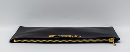 Second hand Gucci Zumi Grany Black Leather Clutch - Tabita Bags