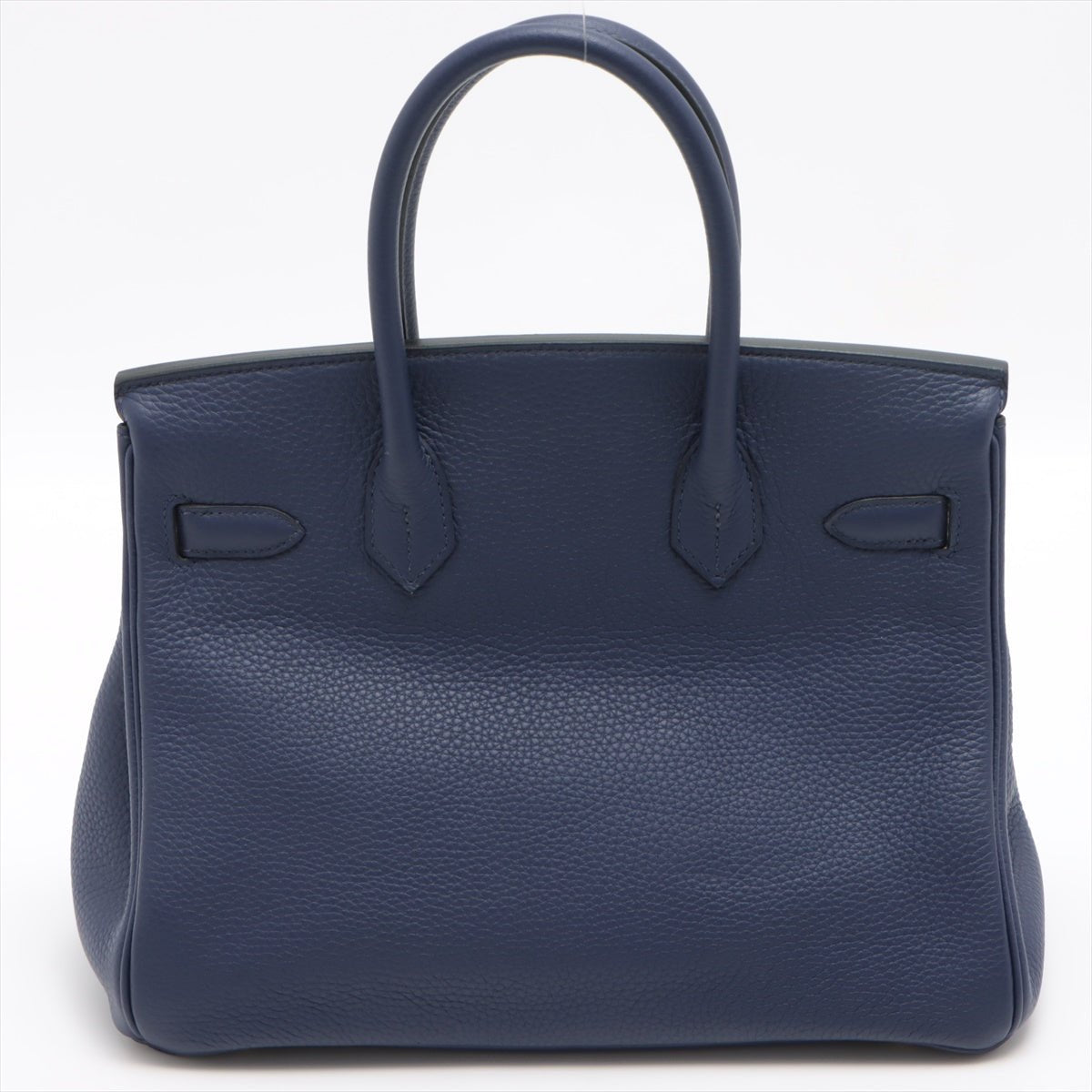 Second hand Hermes Birkin 30 Togo Blue Encre Gold Hardware - Tabita Bags