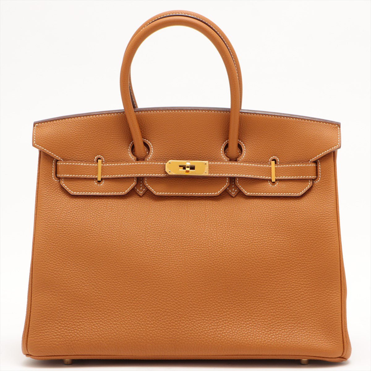 Second hand Hermes Birkin 35 Togo Gold with Gold Hardware - Tabita Bags