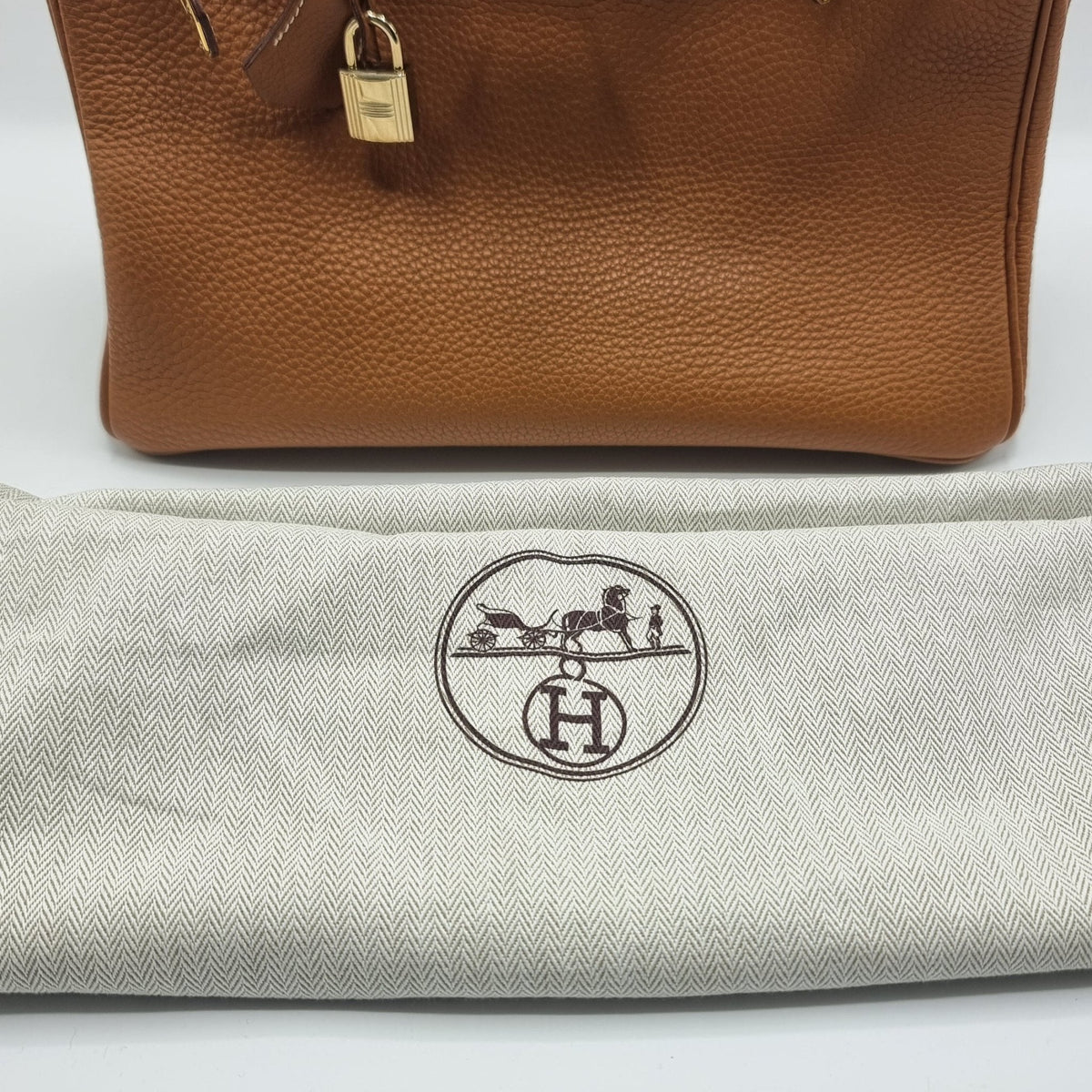 Second hand Hermes Birkin Brown Togo 30 Gold Hardware - Tabita Bags