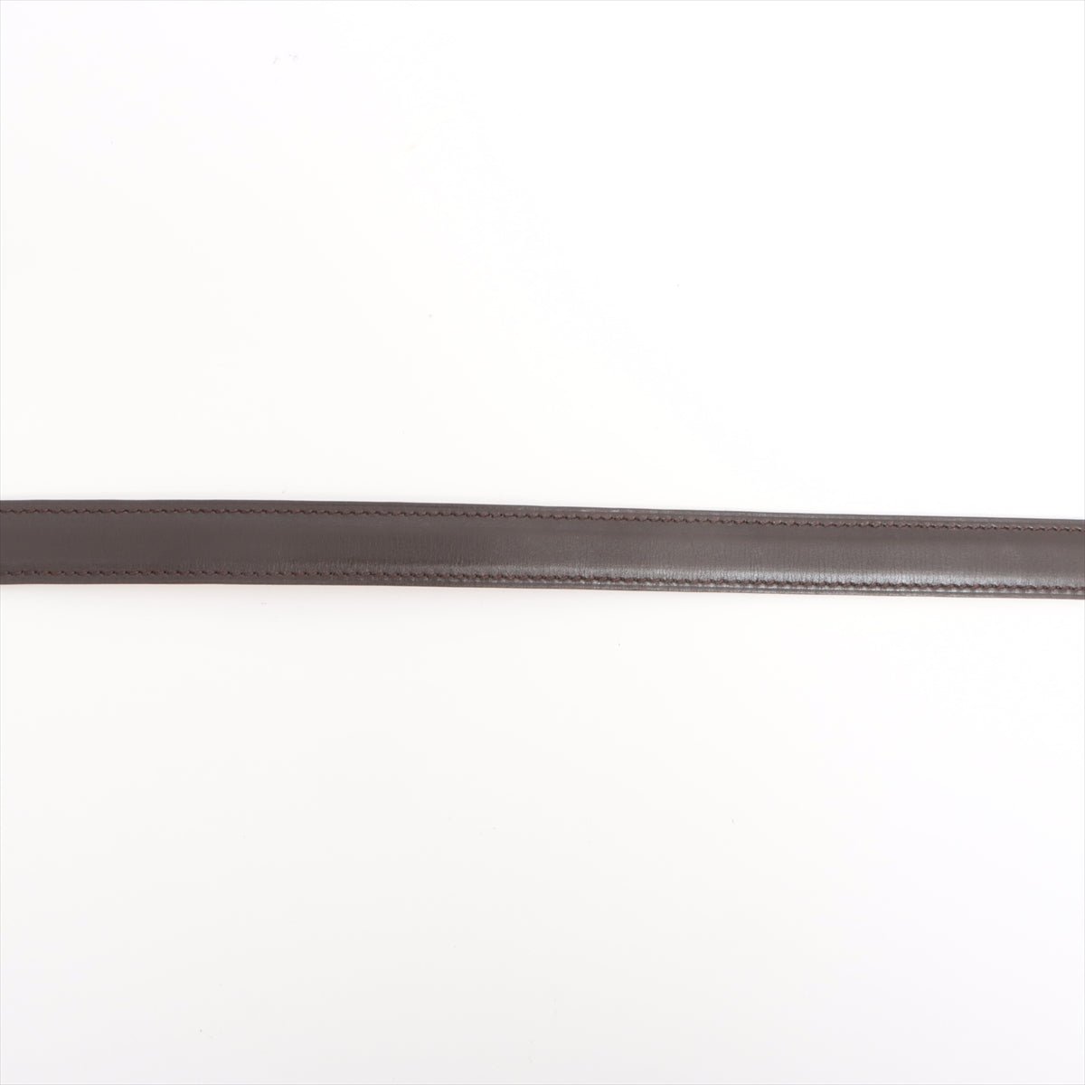 Second hand Hermes H Belt Brown calf leather - Tabita Bags