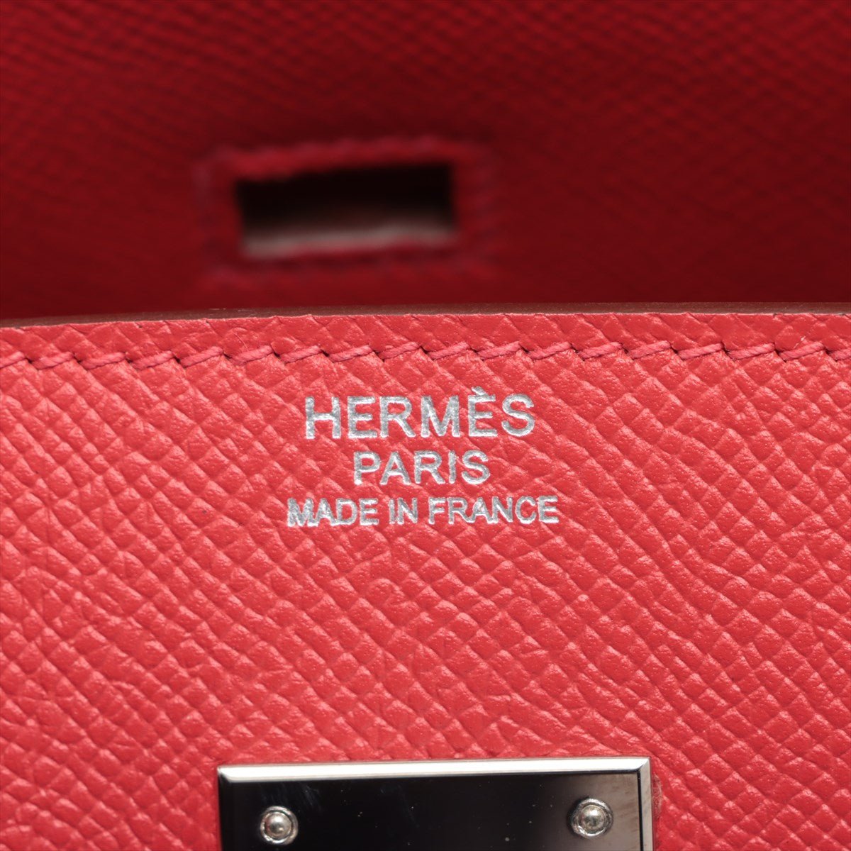 Second hand Hermes Hermes Birkin 30 Veau Epsom Bougainvillea Red Pink Palladium - Tabita Bags