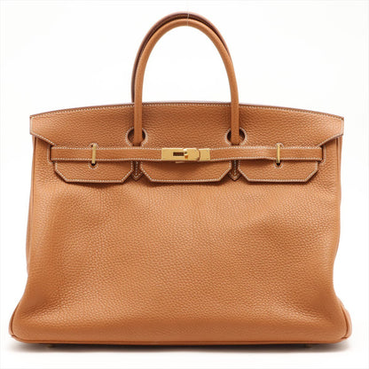 Second hand Hermes Hermes Birkin 40 Fjord Caramel Gold - Tabita Bags