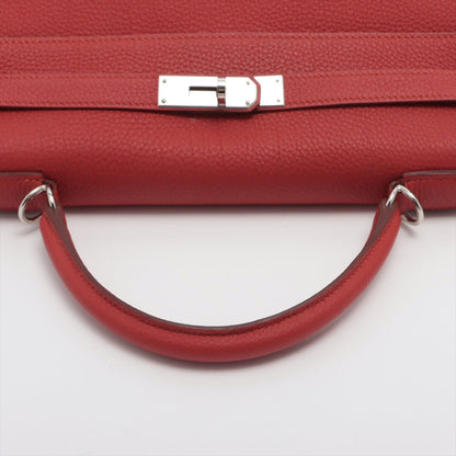 Second hand Hermes Hermes Kelly 32 Retourne Togo Geranium Palladium - Tabita Bags