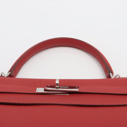 Second hand Hermes Hermes Kelly 32 Retourne Togo Geranium Palladium - Tabita Bags