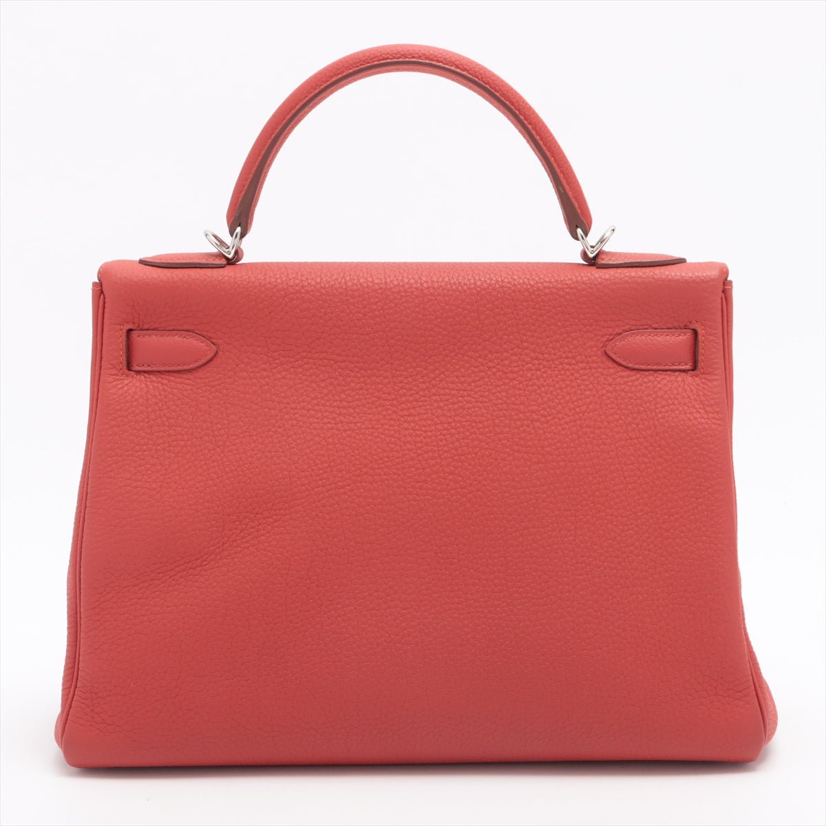 Second hand Hermes Hermes Kelly 32 Retourne Togo Geranium Palladium - Tabita Bags