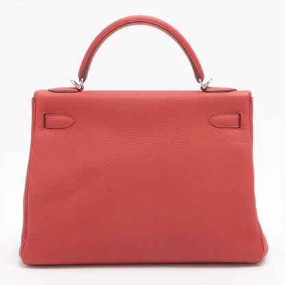 Second hand Hermes Hermes Kelly 32 Retourne Togo Geranium Palladium - Tabita Bags