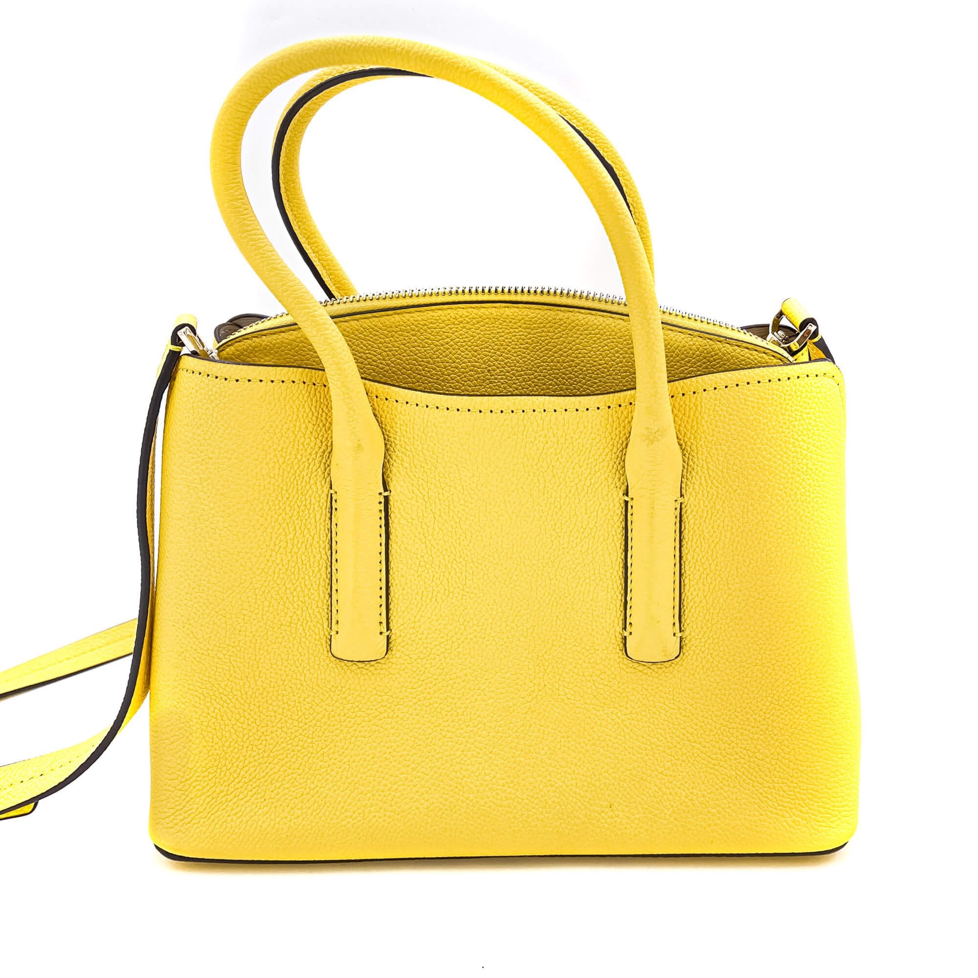 Kate Spade Margaux Medium Leather Yellow Bag Tabita Bags Tabita Bags with Love