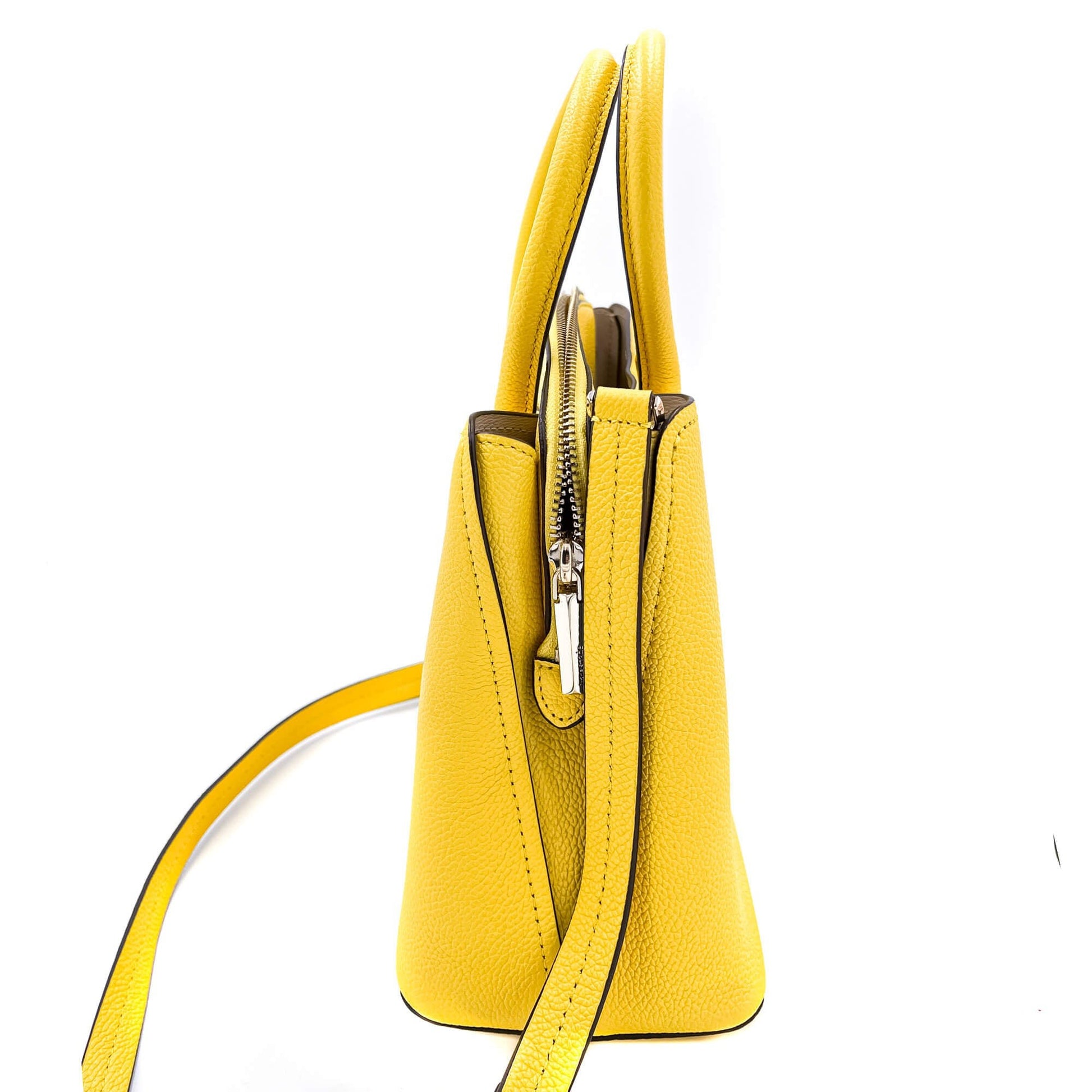 Second hand Kate Spade Margaux Medium Leather Yellow Bag - Tabita Bags