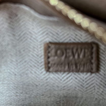 Second hand Loewe Puzzle Mini Leather Bag Beige - Tabita Bags