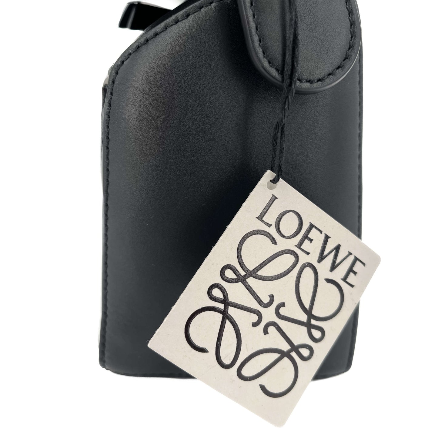 Second hand Loewe Puzzle Small Leather Bag Black - Tabita Bags