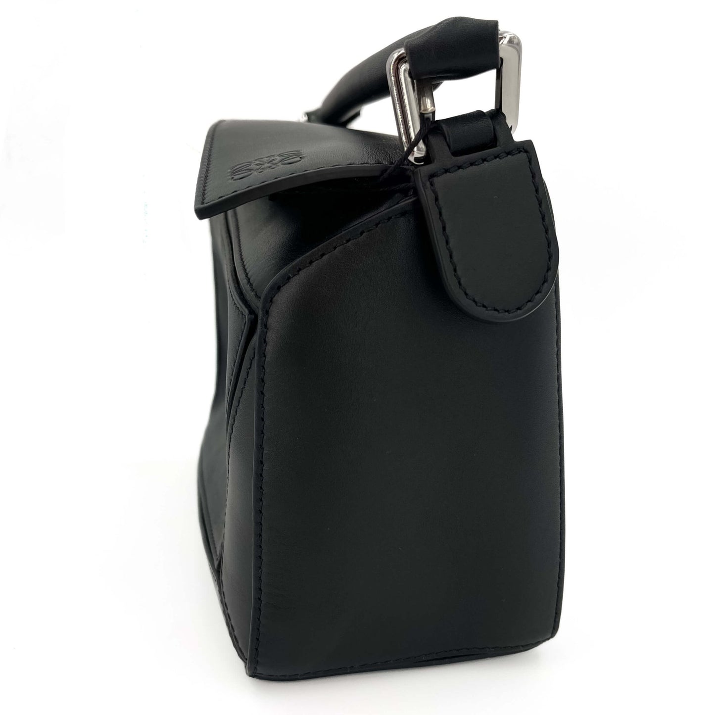 Second hand Loewe Puzzle Small Leather Bag Black - Tabita Bags