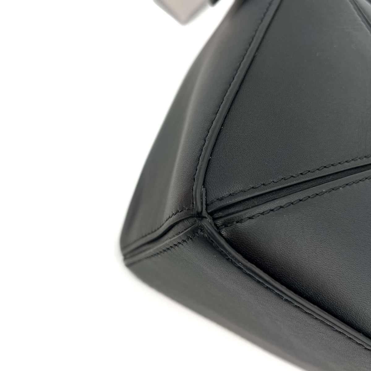 Second hand Loewe Puzzle Small Leather Bag Black - Tabita Bags