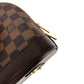 Second hand Louis Vuitton Alma BB Canvas 2-Ways Top-handle Bag Damier Ebene - Tabita Bags