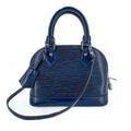 Second hand Louis Vuitton Alma BB Epi Leather Blue Bag - Tabita Bags