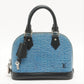 Second hand Louis Vuitton Alma BB Epi Leather Denim Blue Bag - Tabita Bags