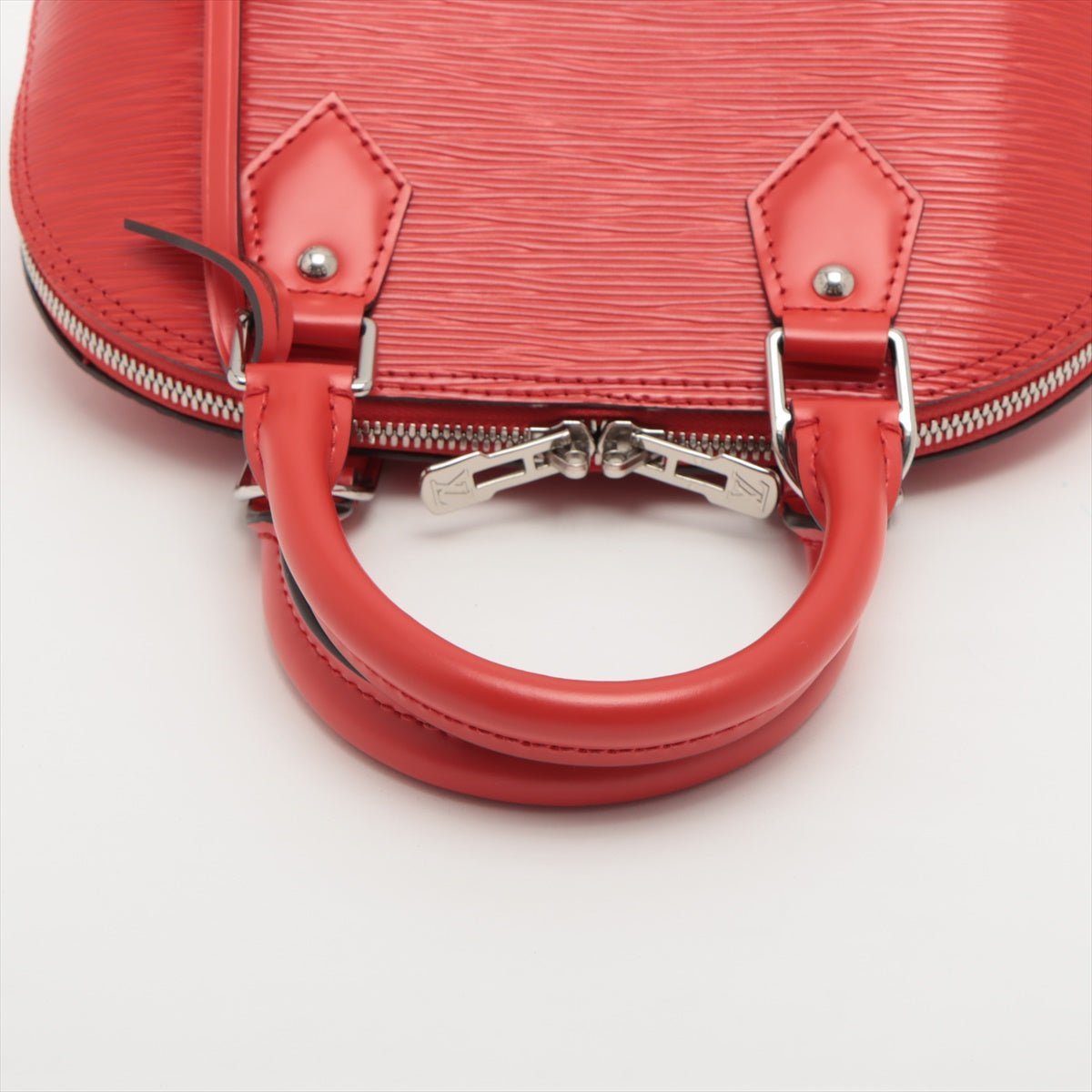 Second hand Louis Vuitton Alma BB Epi Red 2-Way Top Handle - Tabita Bags