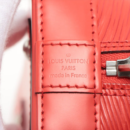 Second hand Louis Vuitton Alma BB Epi Red 2-Way Top Handle - Tabita Bags