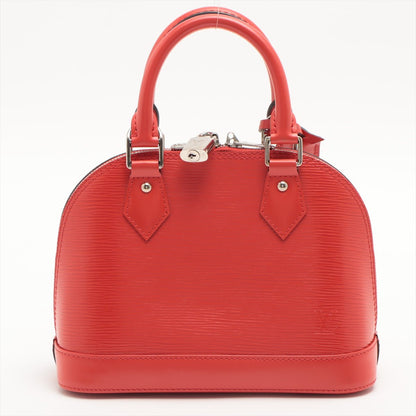 Second hand Louis Vuitton Alma BB Epi Red 2-Way Top Handle - Tabita Bags