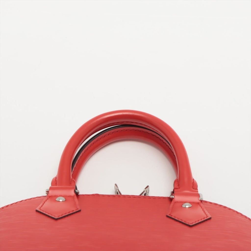 Second hand Louis Vuitton Alma BB Epi Red 2-Way Top Handle - Tabita Bags
