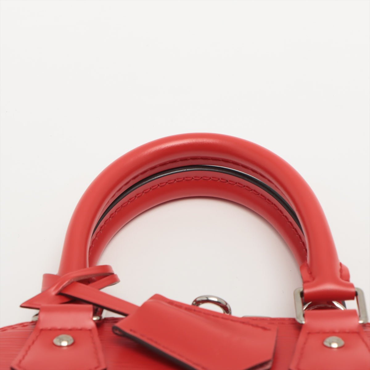 Second hand Louis Vuitton Alma BB Epi Red 2-Way Top Handle - Tabita Bags