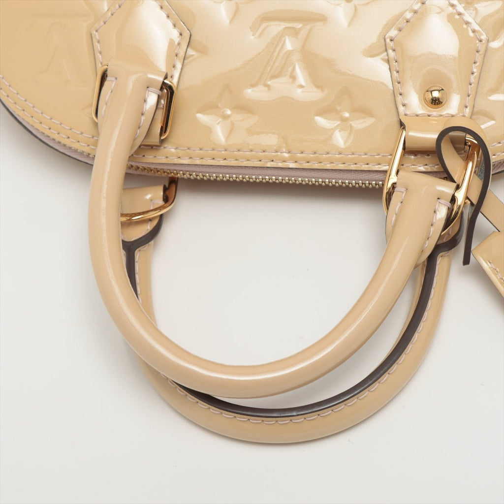 Second hand Louis Vuitton Alma BB Monogram Vernis Beige - Tabita Bags
