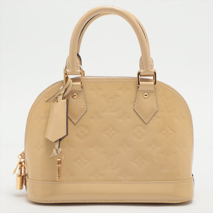 Second hand Louis Vuitton Alma BB Monogram Vernis Beige - Tabita Bags