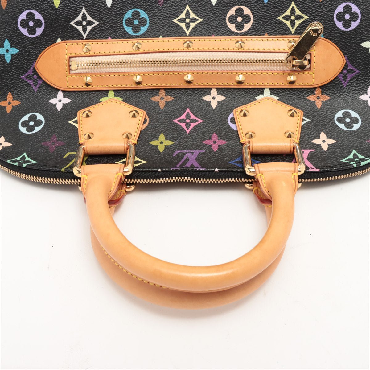 Second hand Louis Vuitton Alma Black Multicolor Monogram Limited Edition - Tabita Bags
