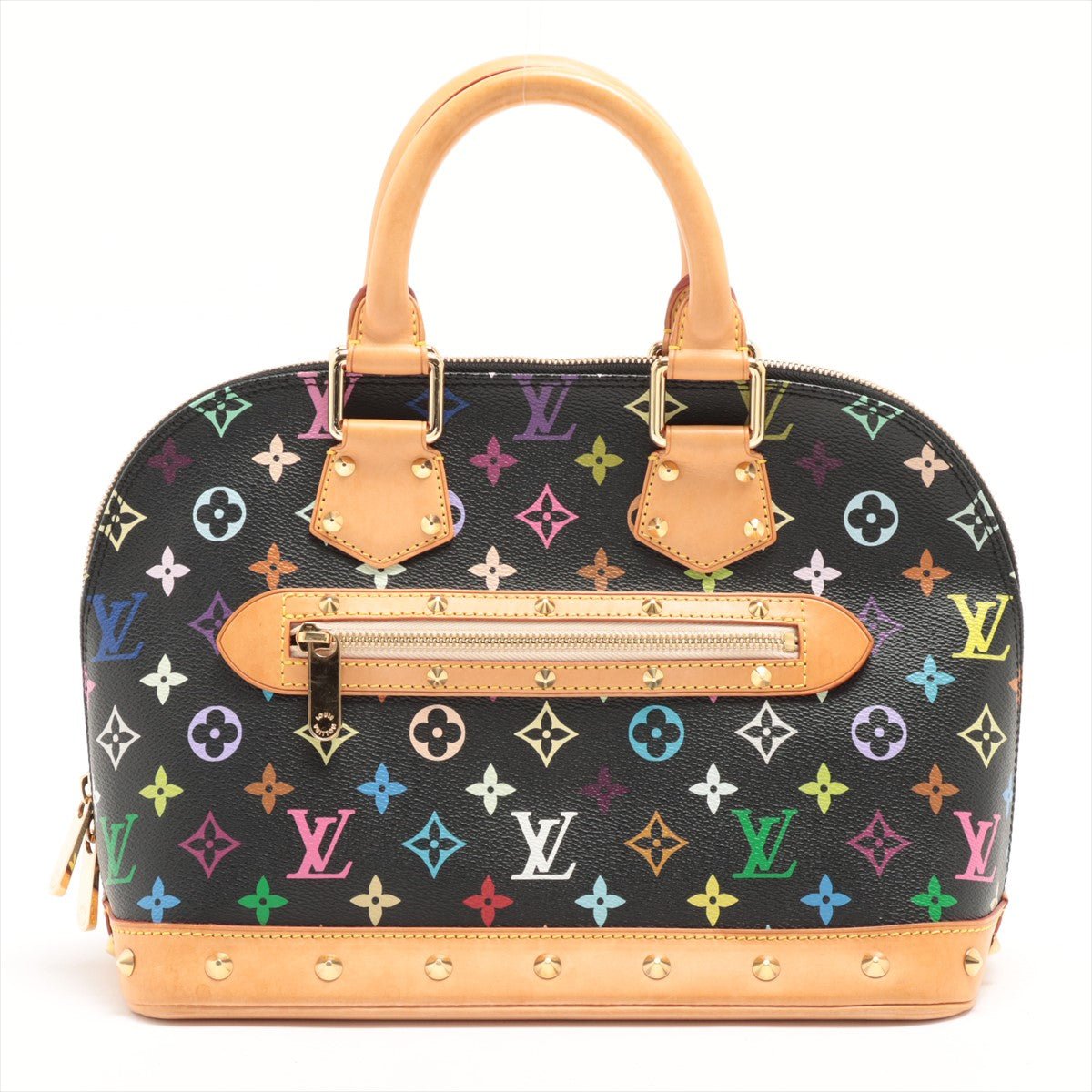 Second hand Louis Vuitton Alma Black Multicolor Monogram Limited Edition - Tabita Bags