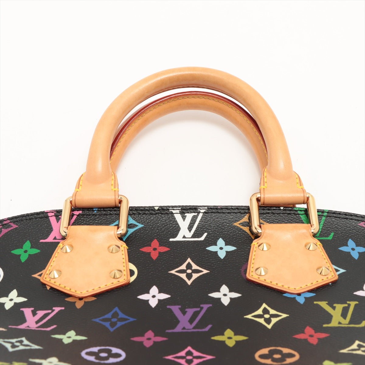 Preloved Louis Vuitton Monogram Multicolore Black Alma Bag PM