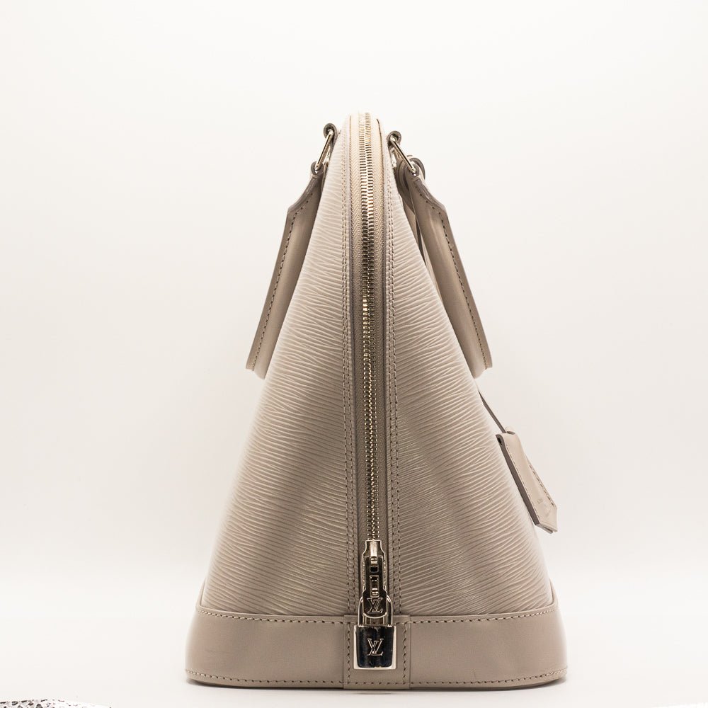 Second hand Louis Vuitton Alma GM Gris Epi Leather - Tabita Bags