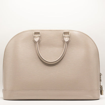 Second hand Louis Vuitton Alma GM Gris Epi Leather - Tabita Bags