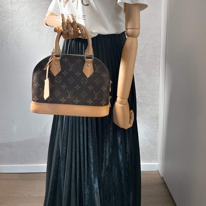 Second hand Louis Vuitton Alma Monogram BB 2-Way Handbag - Tabita Bags