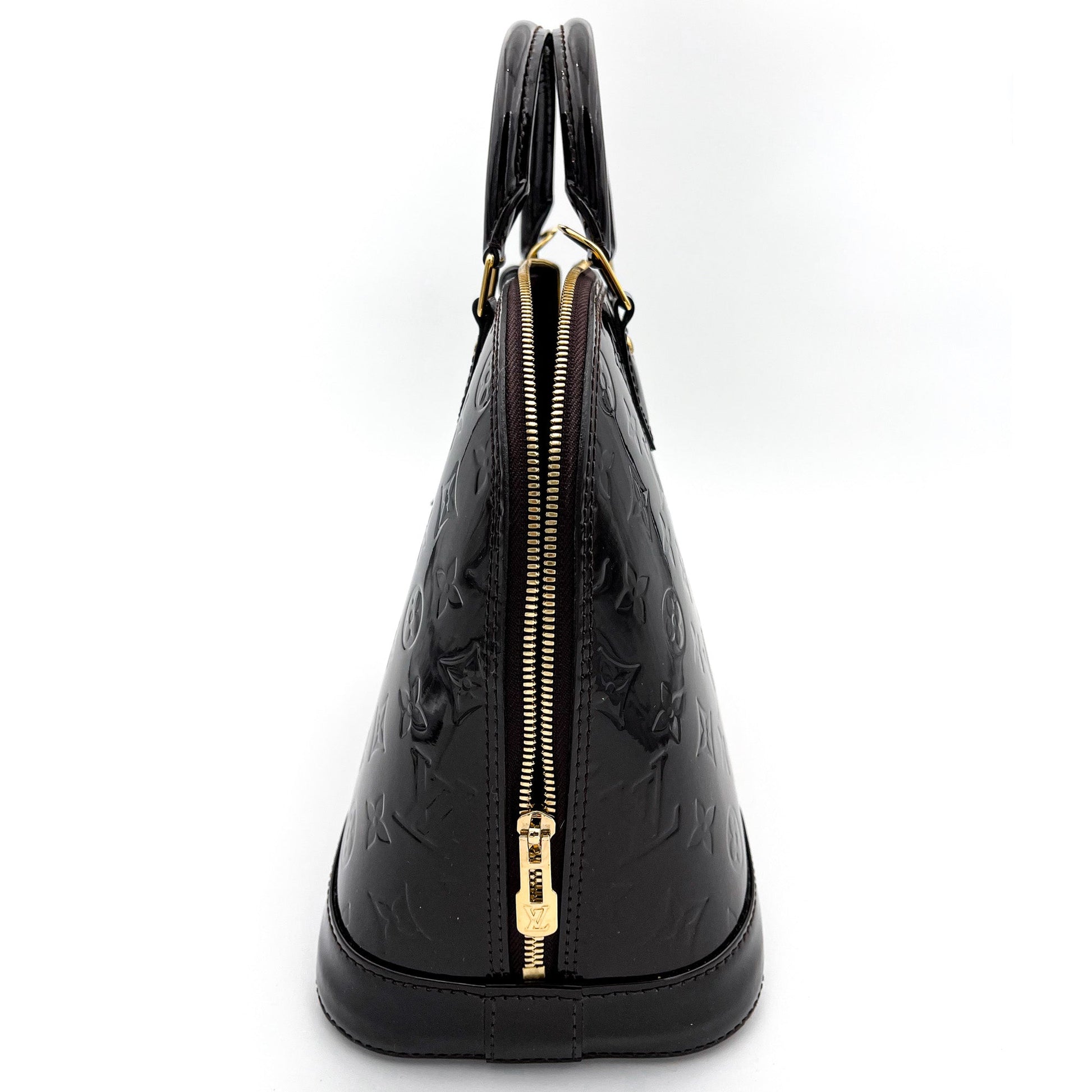 Louis Vuitton Alma PM Burgundy Patent Leather - Tabita Bags – Tabita Bags  with Love