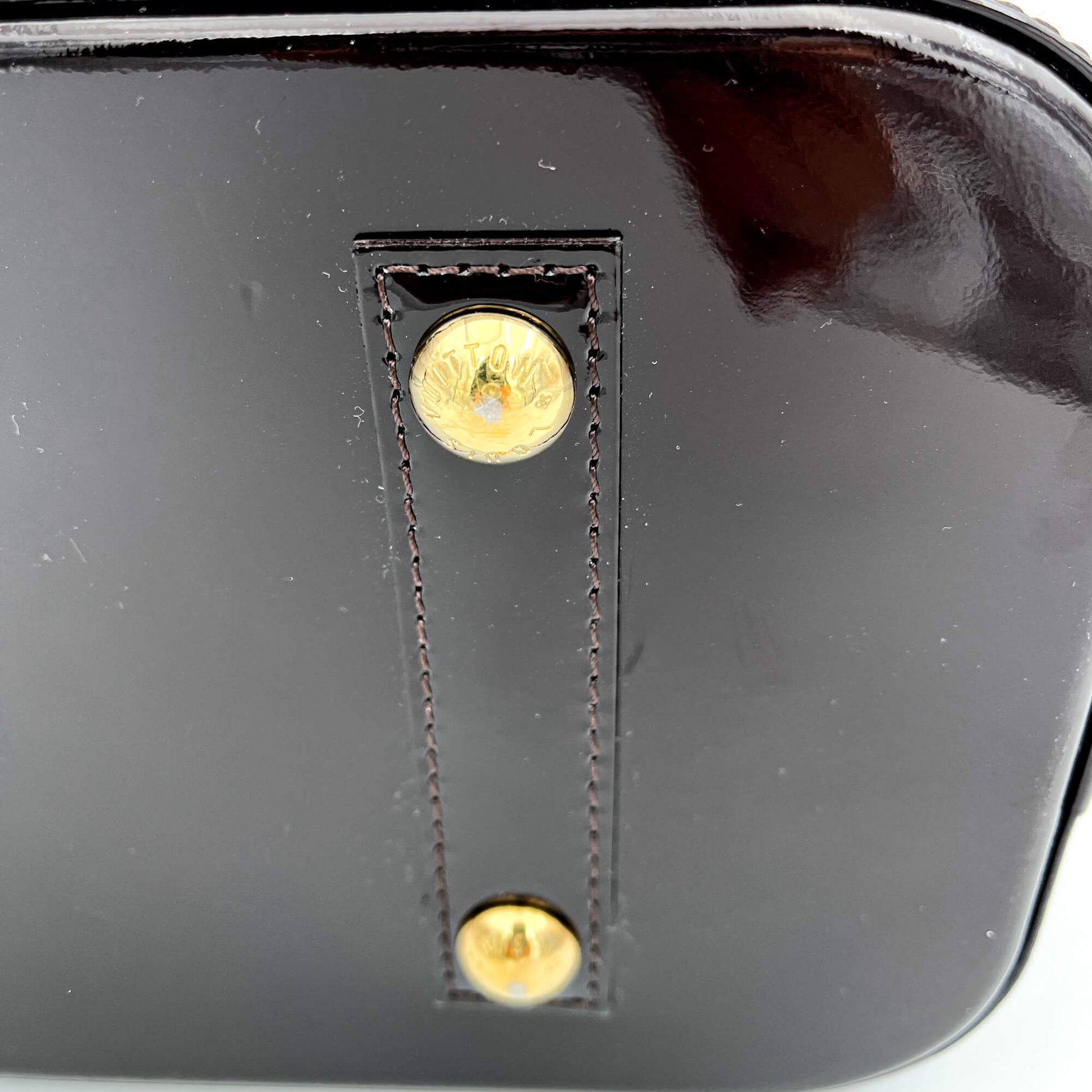Louis Vuitton Alma PM Burgundy Patent Leather - Tabita Bags – Tabita Bags  with Love