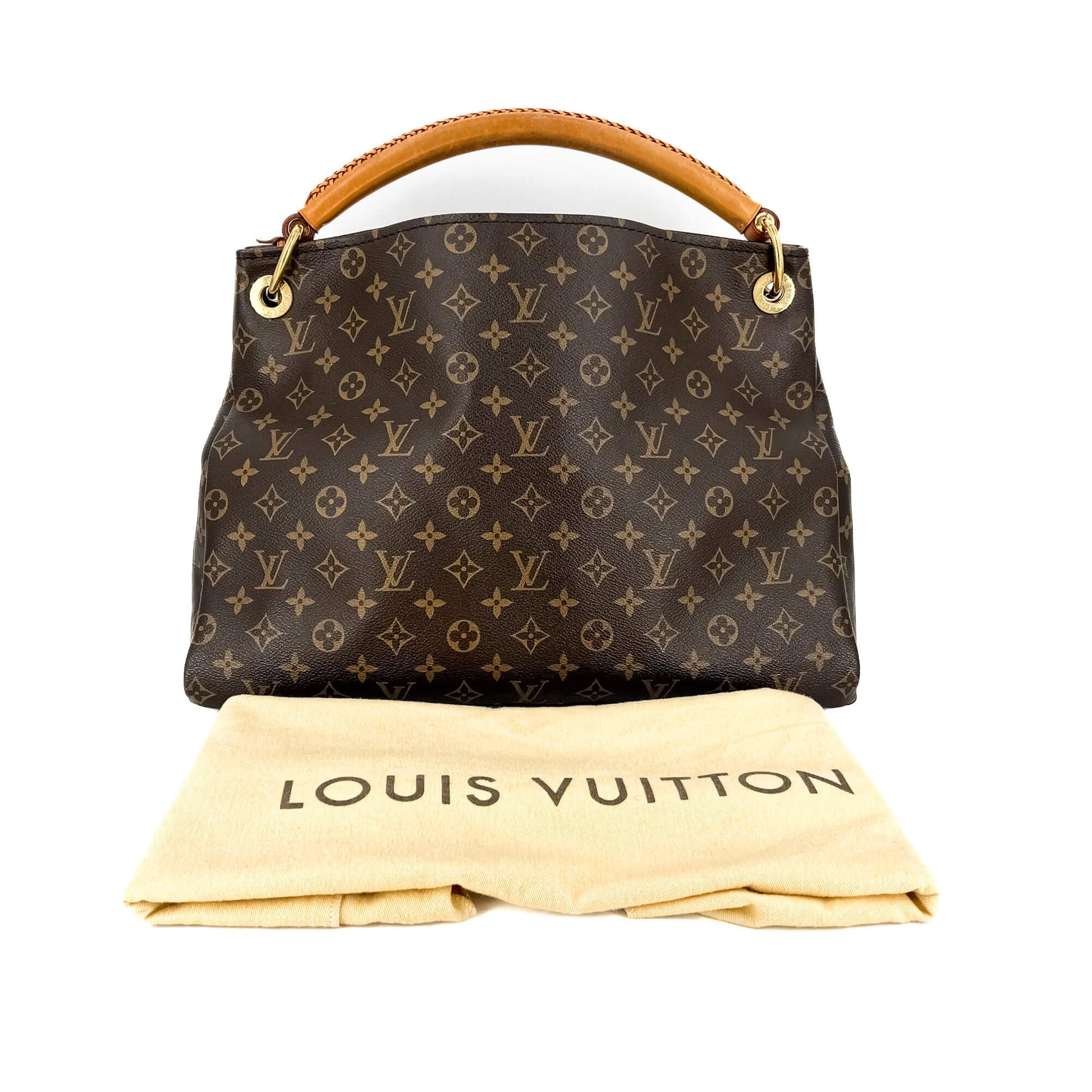 Second hand Louis Vuitton Artsy Canvas Hobo Bag Monogram - Tabita Bags